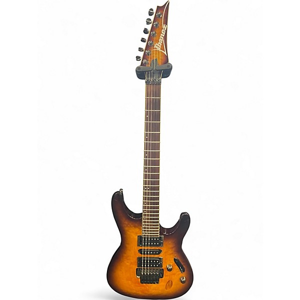 Used Ibanez S670QM DRAGONEYE BURST Solid Body Electric