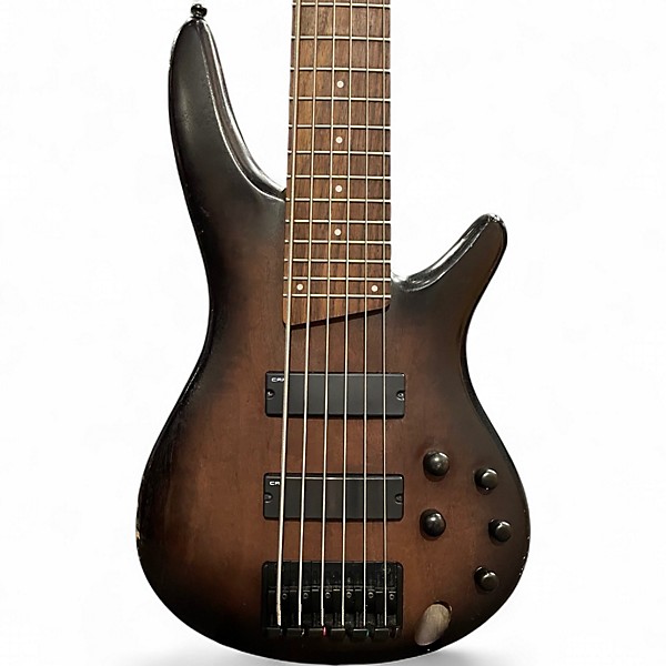 Used Ibanez SR406BCW Natural Electric Bass Guitar