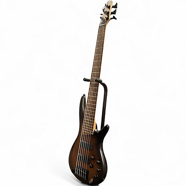 Used Ibanez SR406BCW Natural Electric Bass Guitar