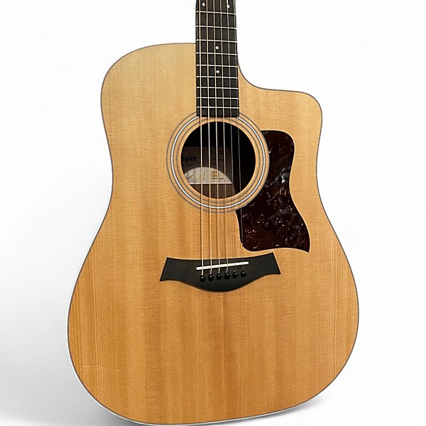 Used Taylor 210CE Natural Acoustic Electric Guitar