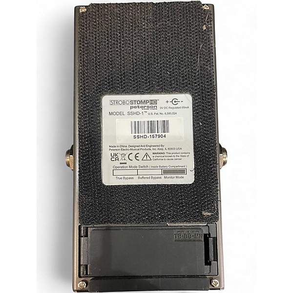 Used Peterson STROBOSTOMP HD Tuner Pedal