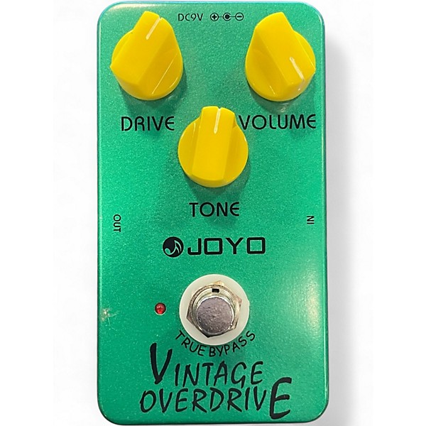 Used Joyo VINTAGE OVERDRIVE Effect Pedal