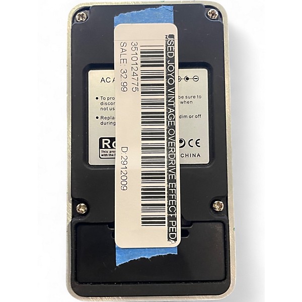 Used Joyo VINTAGE OVERDRIVE Effect Pedal