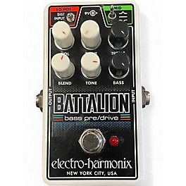 Used Electro-Harmonix battalion Bass Effect Pedal