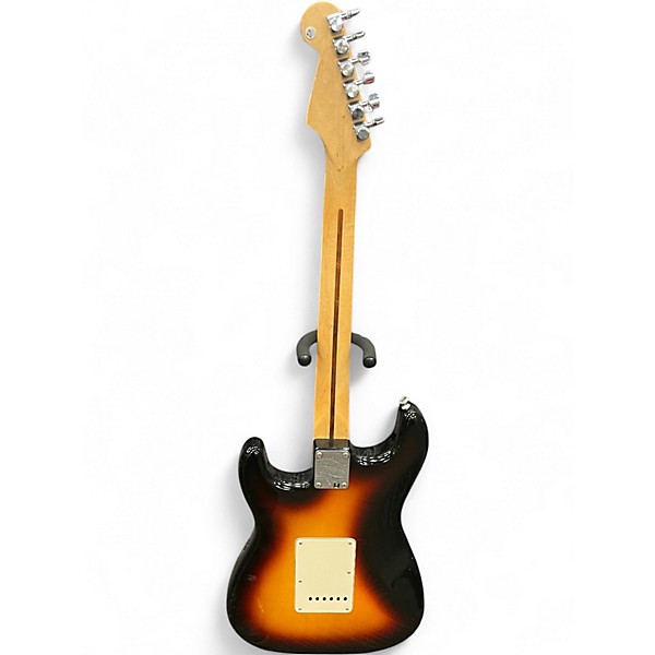 Used Fender Standard Stratocaster HSS 3 Tone Sunburst Solid Body Electric Guitar