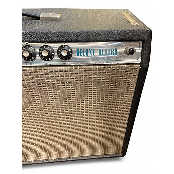 Used Fender 1977 Deluxe Reverb Tube Guitar Combo Amp