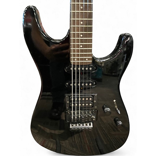 Used Squier SHOWMASTER Black Solid Body Electric Guitar