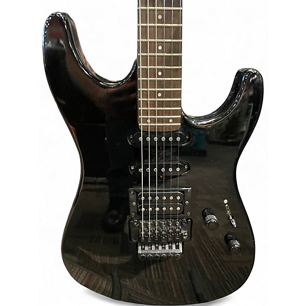 Used Squier SHOWMASTER Black Solid Body Electric Guitar