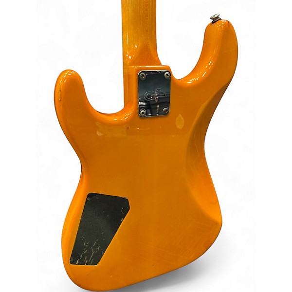 Used G&L S500 Deluxe Trans Amber Solid Body Electric Guitar