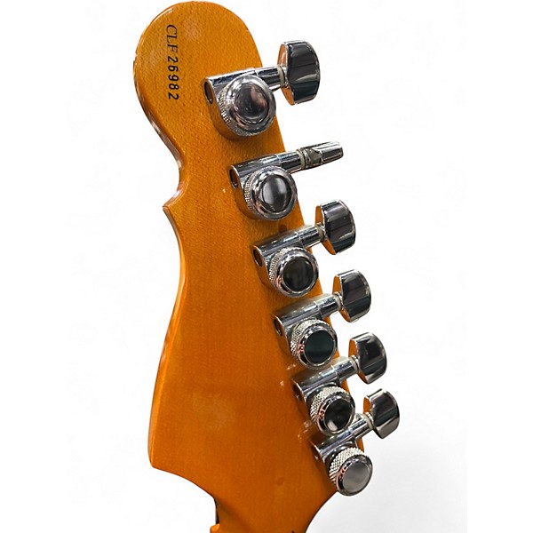 Used G&L S500 Deluxe Trans Amber Solid Body Electric Guitar