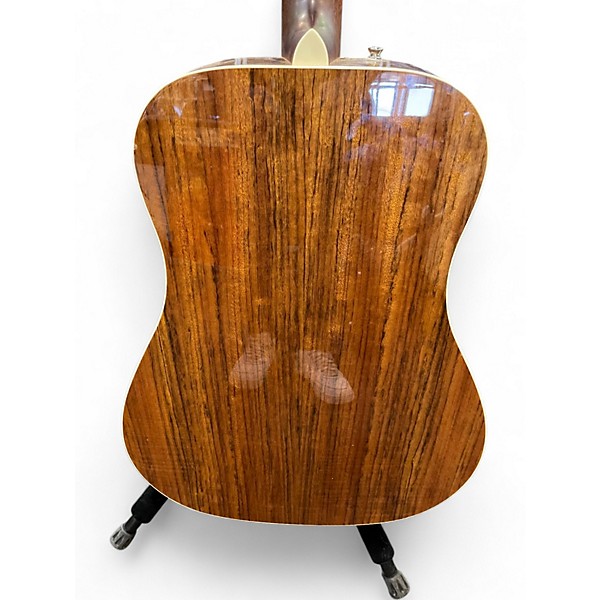 Used Fender king Natural Acoustic Electric Guitar