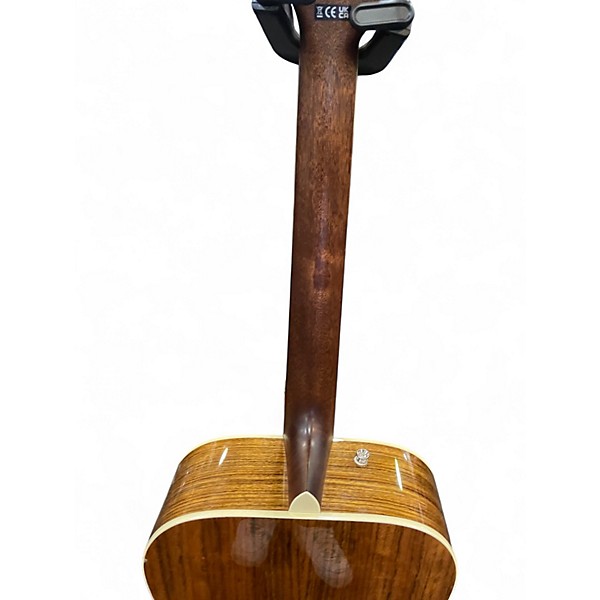 Used Fender king Natural Acoustic Electric Guitar