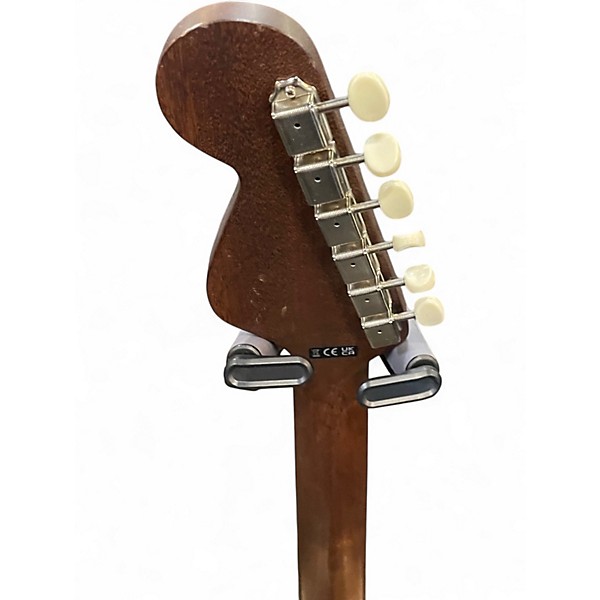 Used Fender king Natural Acoustic Electric Guitar