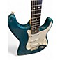 Used 2002 Fender Highway One Stratocaster Teal Solid Body Electric Guitar