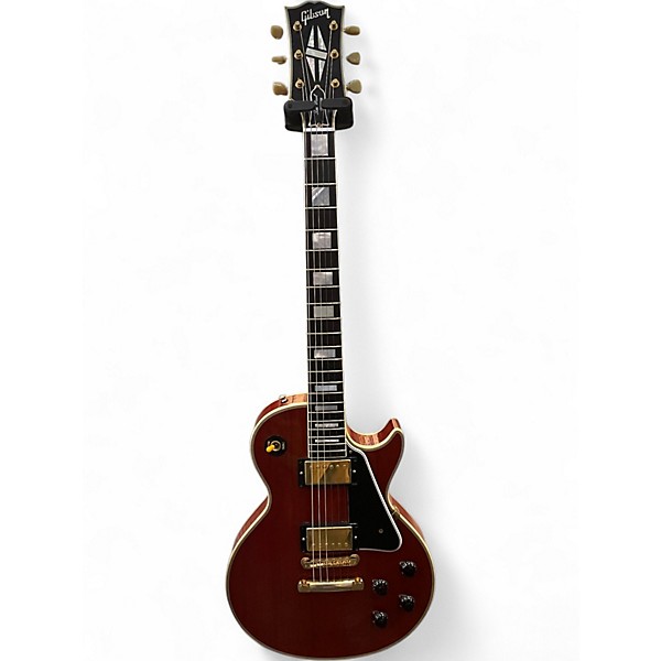Used 2009 Gibson 1957 Reissue Les Paul Custom Faded Cherry Faded Cherry Solid Body Electric Guitar