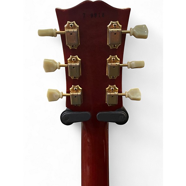 Used 2009 Gibson 1957 Reissue Les Paul Custom Faded Cherry Faded Cherry Solid Body Electric Guitar