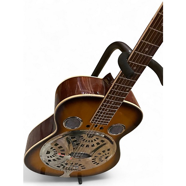 Used Regal RD40 2 Tone Sunburst Resonator Guitar