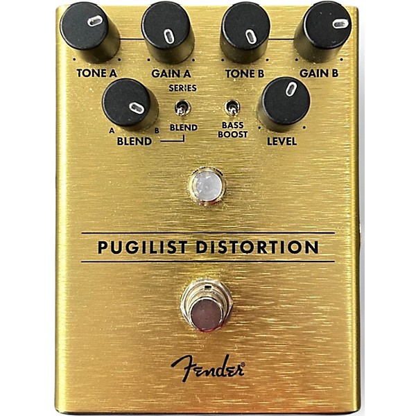 Used Fender Pugilist Distortion Effect Pedal