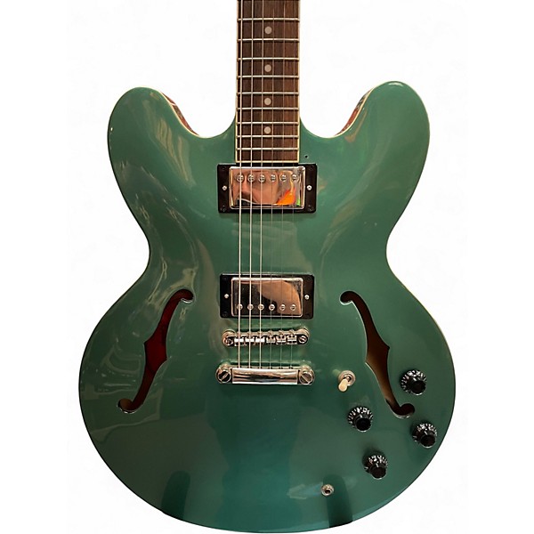 Used Epiphone ES355 INDIGO GREEN Hollow Body Electric Guitar