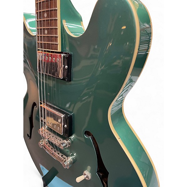 Used Epiphone ES355 INDIGO GREEN Hollow Body Electric Guitar