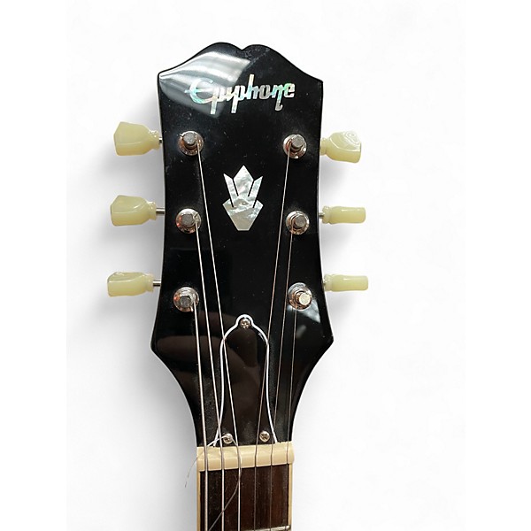 Used Epiphone ES355 INDIGO GREEN Hollow Body Electric Guitar