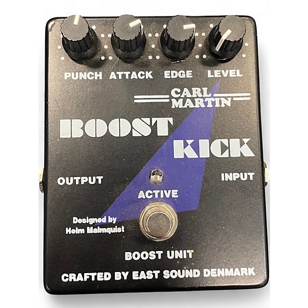 Used Carl Martin boost kick Effect Pedal