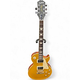 Used Epiphone Les Paul Traditional Pro IV Gold Solid Body Electric Guitar
