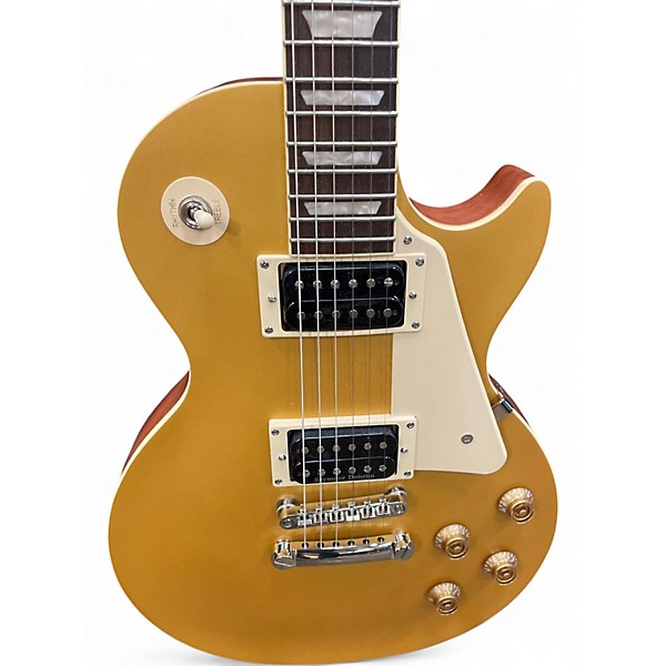 Used Epiphone Les Paul Traditional Pro IV Gold Solid Body Electric Guitar