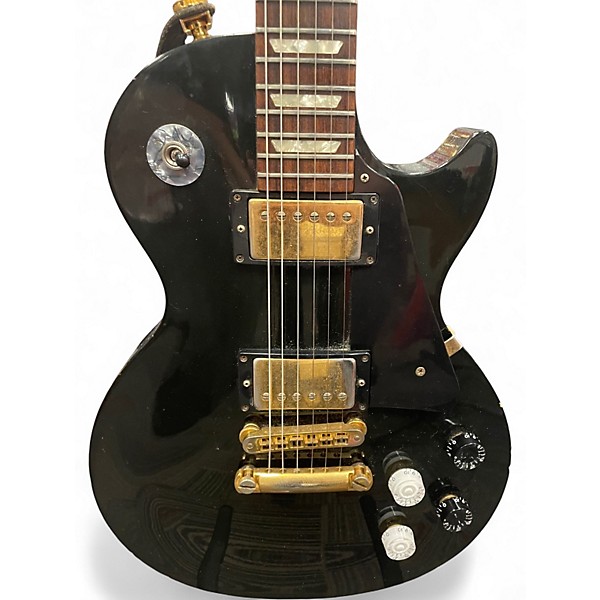 Vintage 1996 Gibson Les Paul Studio Black Solid Body Electric Guitar