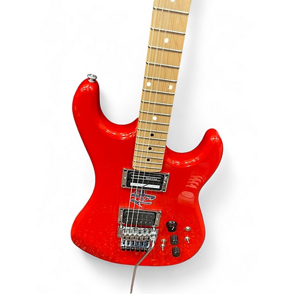 Used Kramer Pacer Red Solid Body Electric Guitar
