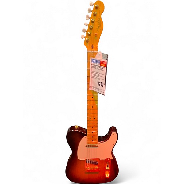 Used Fender 75th Anniversary Commemorative American Telecaster 2 Color Sunburst Solid Body Electric Guitar