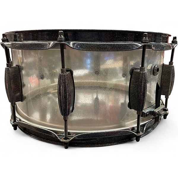 Used Hero Drumworks 6.5X14 Acyrlic Stardust Drum