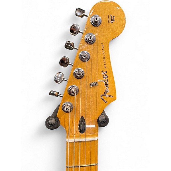 Used Fender PLAYER II HSS STRATOCASTER Black Solid Body Electric Guitar