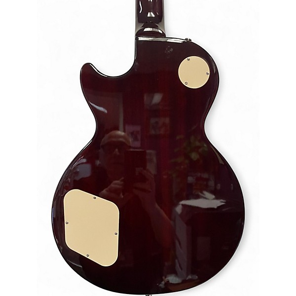 Used 2016 Epiphone Les Paul Standard Gold Top Solid Body Electric Guitar