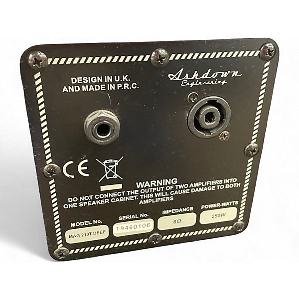 Used Ashdown MAG 210T DEEP Bass Cabinet