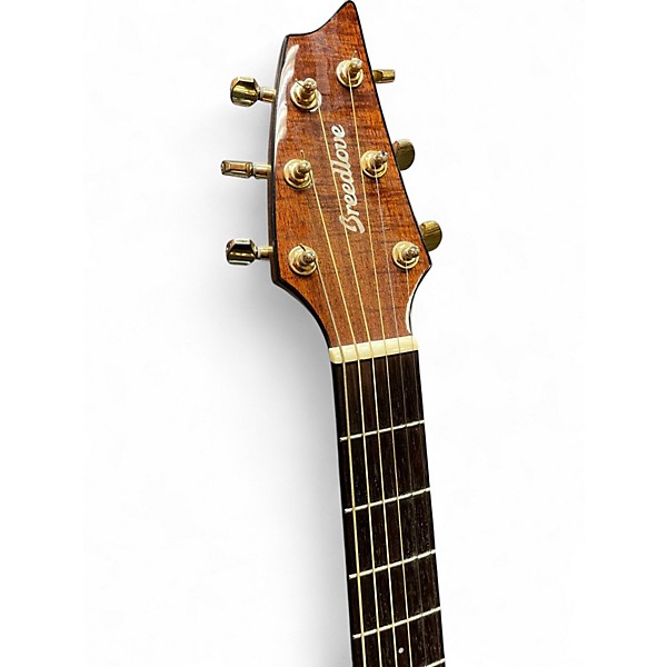 Used Breedlove Pursuit Concert KK Limited Edition Figured Koa Cutaway Natural Acoustic Electric Guitar