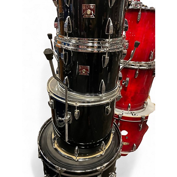 Used TAMA 4 Piece Swingstar 1983 Black Drum Kit