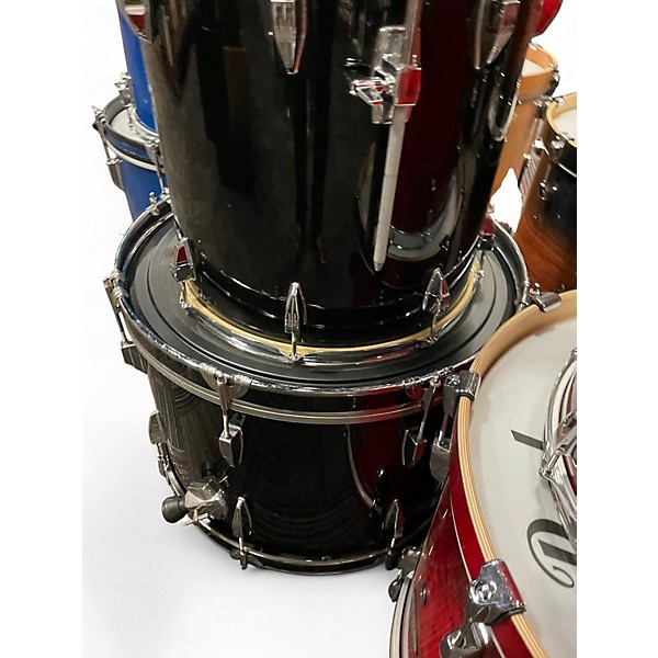 Used TAMA 4 Piece Swingstar 1983 Black Drum Kit