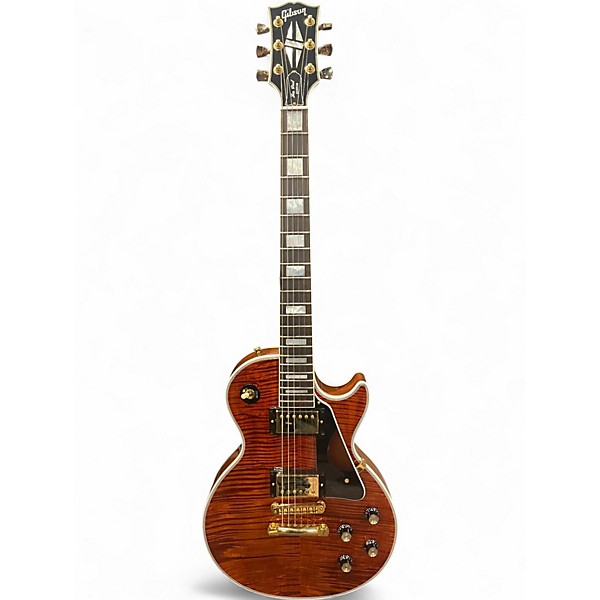 Used Gibson Les Paul Custom F Siberian Tiger Solid Body Electric Guitar