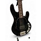 Used 2016 Ernie Ball Music Man Stingray H Neck Thru Black Electric Bass Guitar