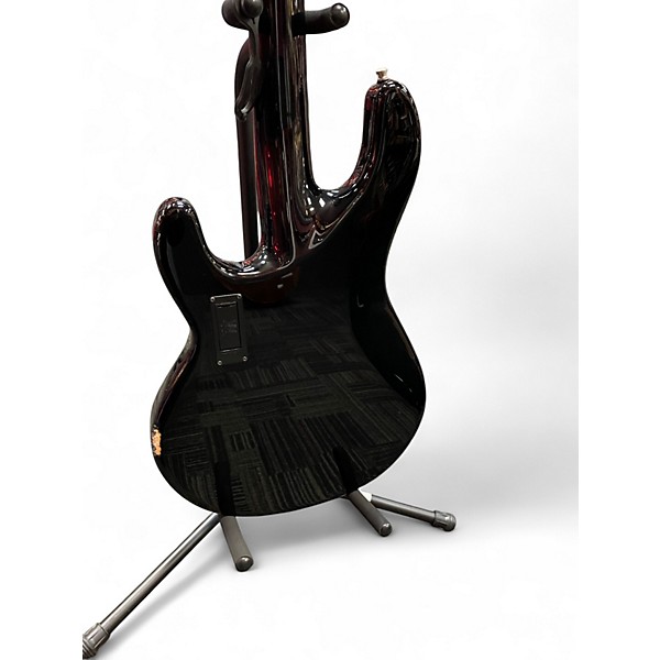 Used 2016 Ernie Ball Music Man Stingray H Neck Thru Black Electric Bass Guitar