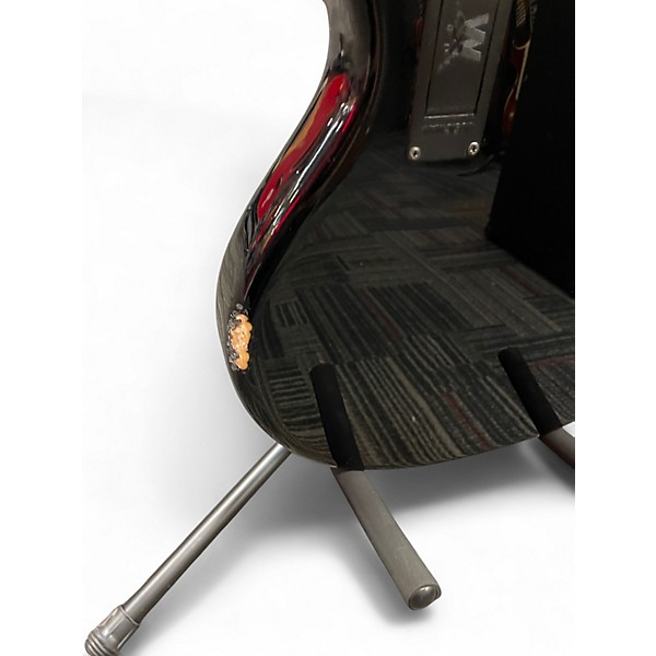 Used 2016 Ernie Ball Music Man Stingray H Neck Thru Black Electric Bass Guitar