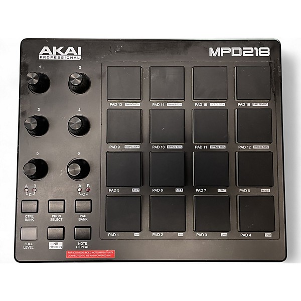 ほる様用【美品・未使用】AKAI / MPD218 MIDIパッドコントローラー MPD218 MIDI Pad Controller | Akai Pro