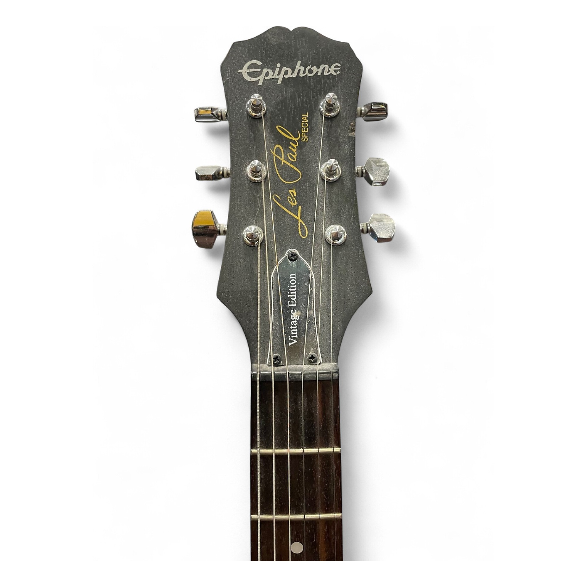 Used Epiphone Les Paul Special Vintage Edition Black Solid Body
