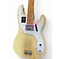 Used Fender VINTERAN II TELECASTER BASS Blonde Electric Bass Guitar