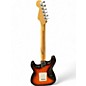 Vintage 1990s Fender Deluxe Stratocaster Plus 3 Color Sunburst Solid Body Electric Guitar