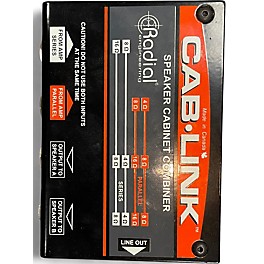 Used Radial Engineering CAB-LINK SPEAKER CABINET COMBINER Signal Processor