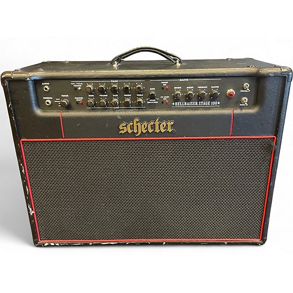 Used Schecter Guitar Research HR100-C212E Hellraiser Stage 100W 2x12 Tube Guitar Combo Amp