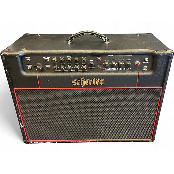 Used Schecter Guitar Research HR100-C212E Hellraiser Stage 100W 2x12 Tube Guitar Combo Amp