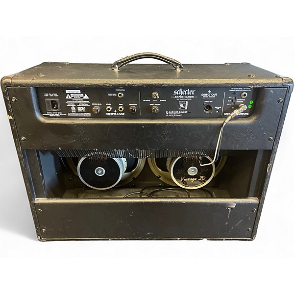 Used Schecter Guitar Research HR100-C212E Hellraiser Stage 100W 2x12 Tube Guitar Combo Amp